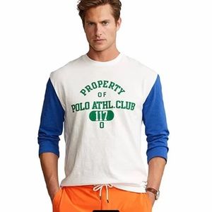 Polo Ralph Lauren Classic Fit Graphic Baseball T- Shirt Men’s Sz S & M